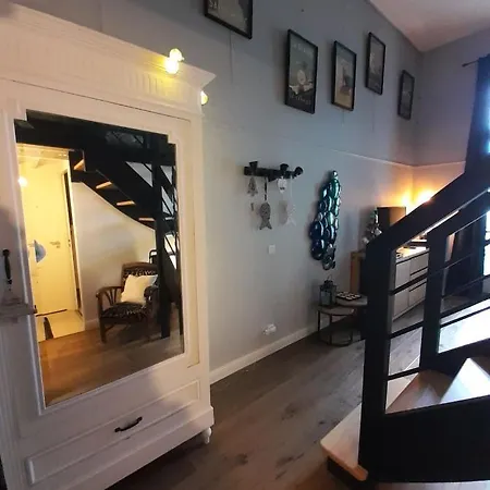 شقة En Duplex Esprit Loft Avec Balcon Vue Mer, Et Piscine Exterieure لو كروازيك